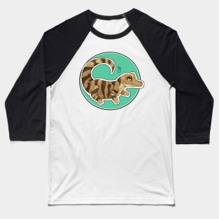 Tiger striped crocodile Baseball T-Shirt